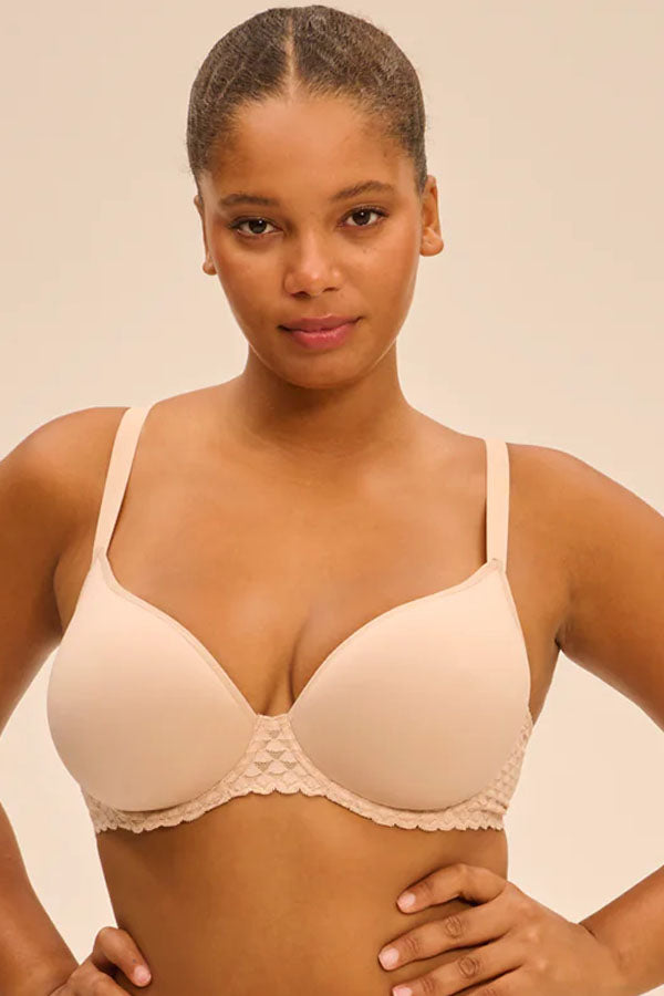 Subtile 3D Plunge Contour Bra