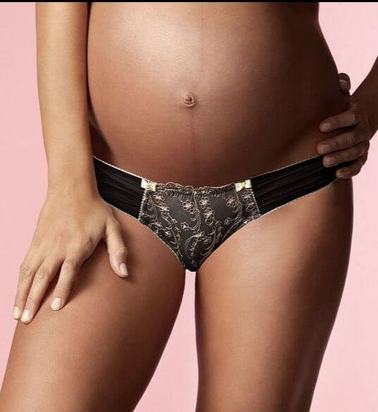 Her Tangled Web Tantalized Maternity Bikini