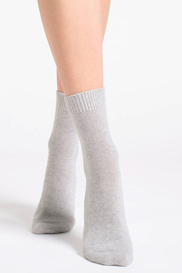 Pina Wool Cashmere Blend Crew Sock