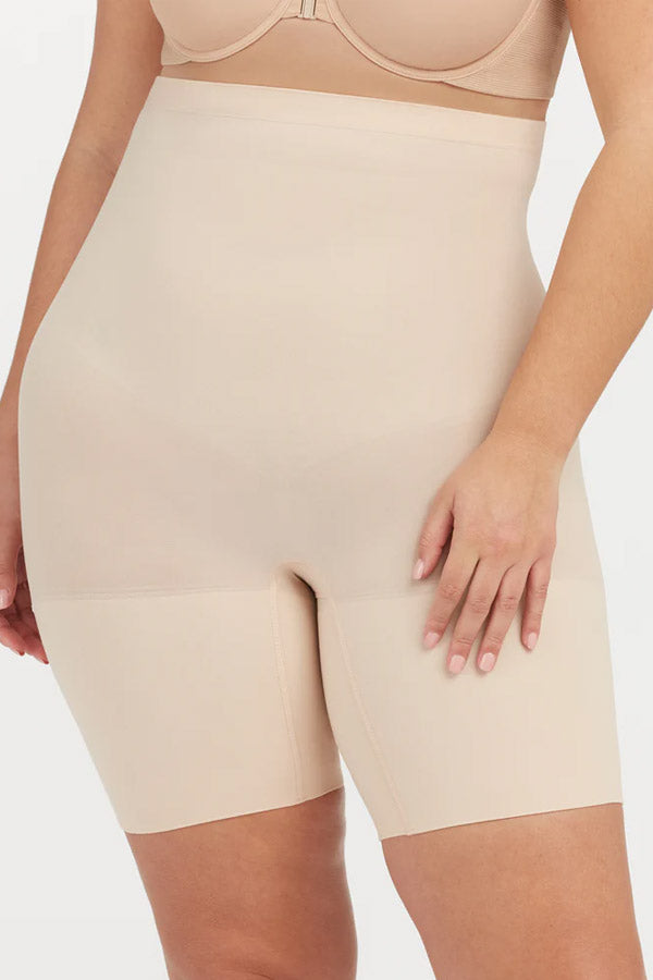 SPANX In-Power Line Super Higher Power Shapewear (Nude, B) at   Women's Clothing store: Thigh Shapewear