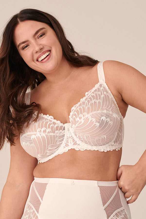 Narcisse Embroidered Full Cup Wired Bra
