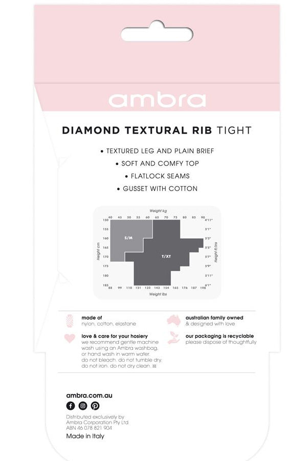 Diamond Textural Rib Tight - Studio Europe