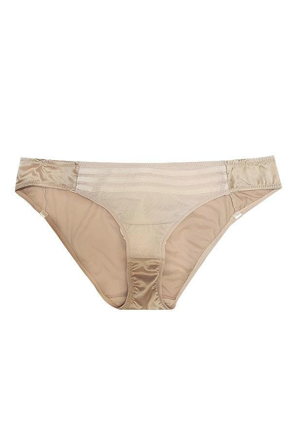 Frosted Almond Suspender Maternity Brief | Size S - Studio Europe