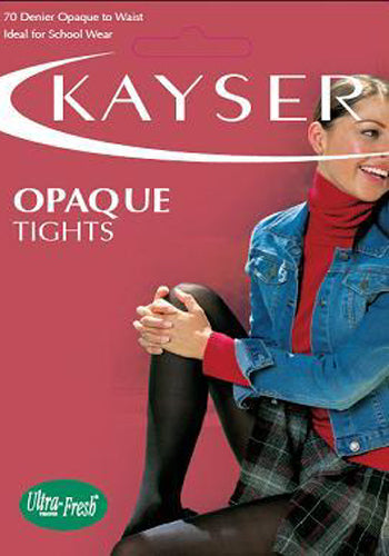 Kayser Opaque Tight, 70 Denier, Deep Navy - Hosiery