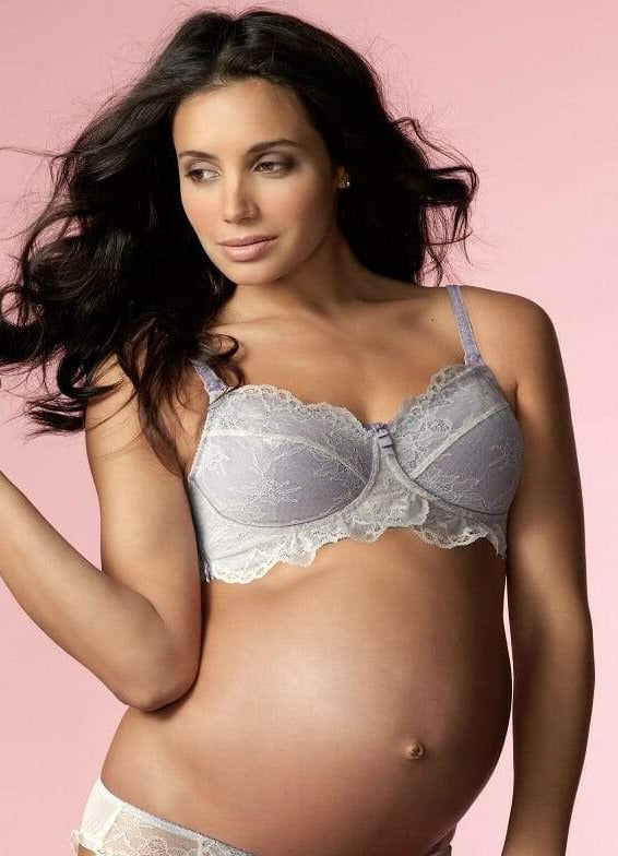 Ann Summers - Sexy Lace Sustainable Maternity & Nursing Bra, Maternity  Underwear for Women, Light Support Bra with Nursing Access Straps,  Pregnancy Bra - White : : Fashion